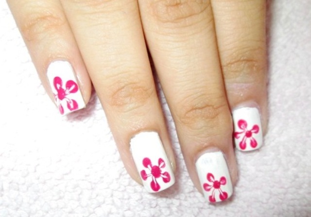 Flower Escape Nail Art Step by Step - wide 11